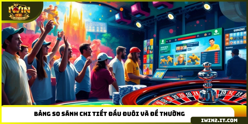 Bảng so sánh chi tiết đầu đuôi và đề thường